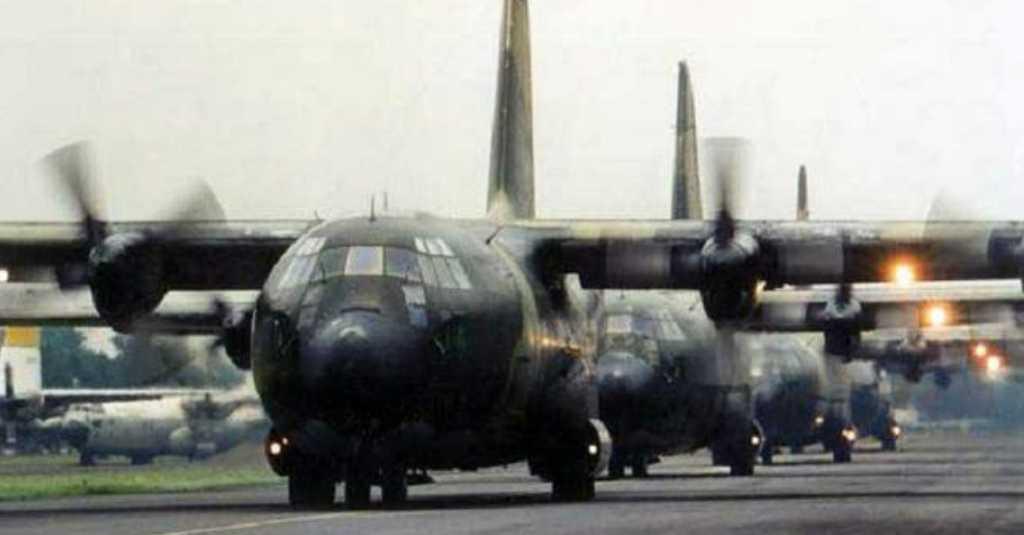 Pesawat Hercules Berangkat ke Cina Angkut Alat Kesehatan Seberat 9 Ton