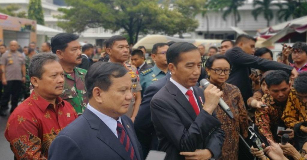 Menhan Prabowo: Semoga Arwah Ibunda Jokowi Diterima Allah SWT