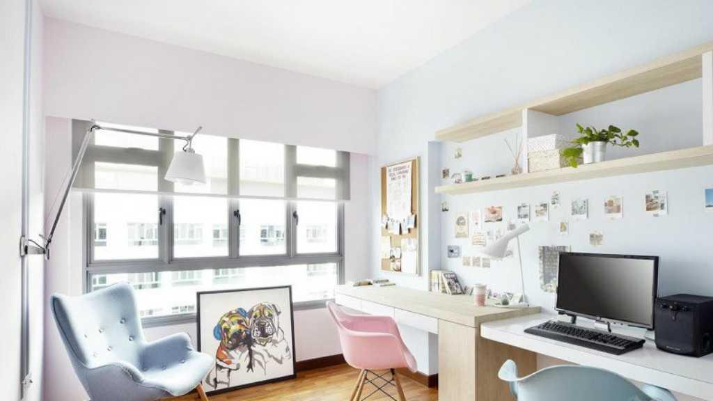 5 Warna Pastel Home Office untuk Temani WFH Kamu Nih, Dijamin Betah