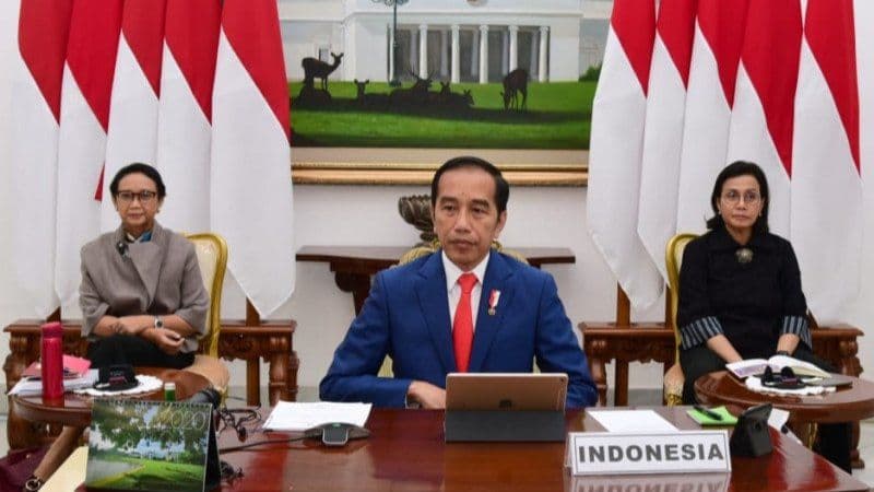 Bahas Korona, Presiden Jokowi Ikuti KTT Luar Biasa G20 Secara Virtual