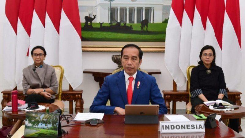 Bahas Korona, Presiden Jokowi Ikuti KTT Luar Biasa G20 Secara Virtual