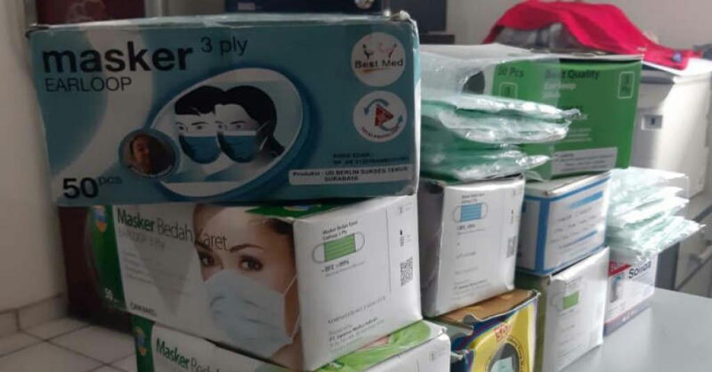 Jual Masker Rp500 Ribu per Boks, Satu Kios di Pasar Pramuka Ditutup