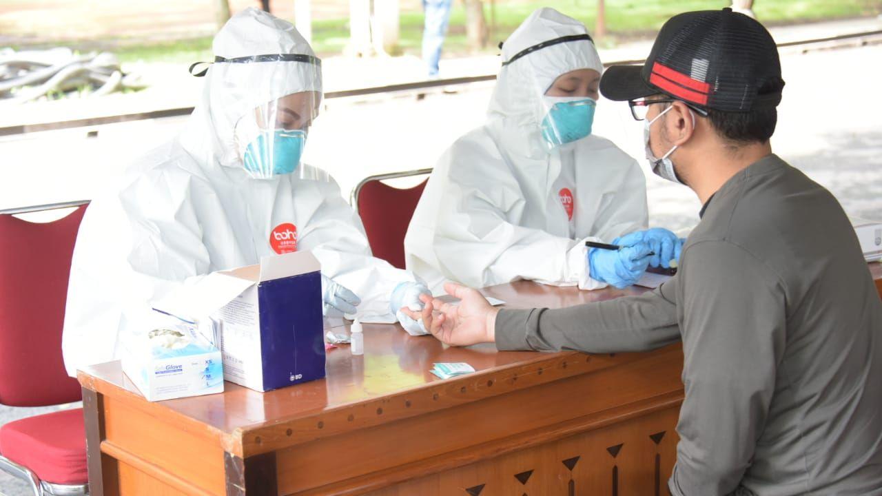 Jadi Klaster Penyebaran Korona, Ratusan Anggota HIPMI Ikuti Rapid Test