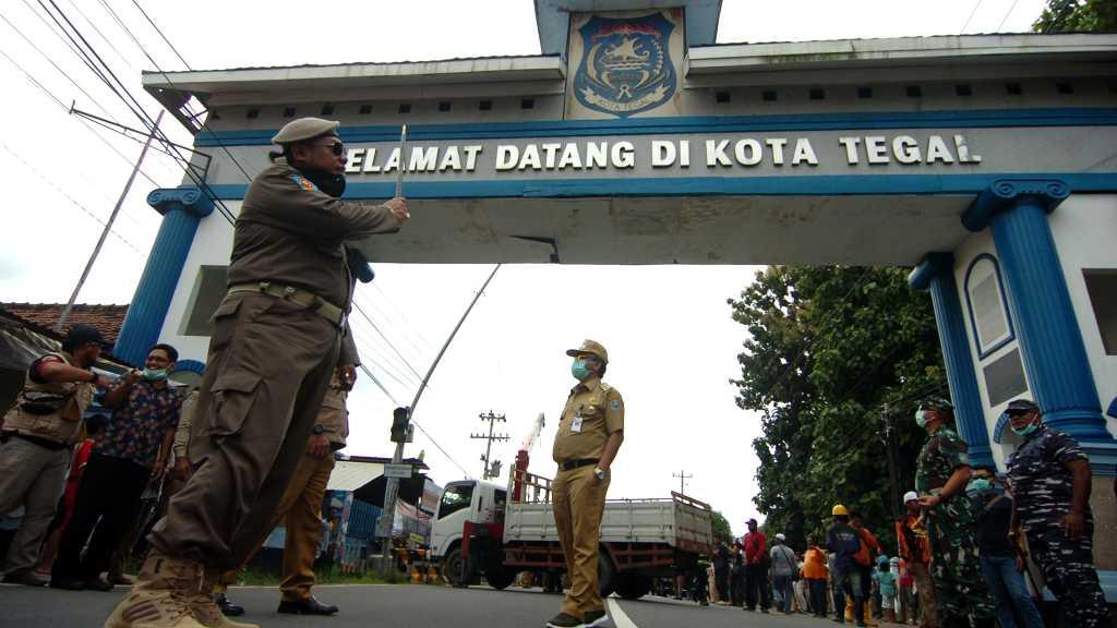 Kota Tegal Resmi Karantina Wilayah