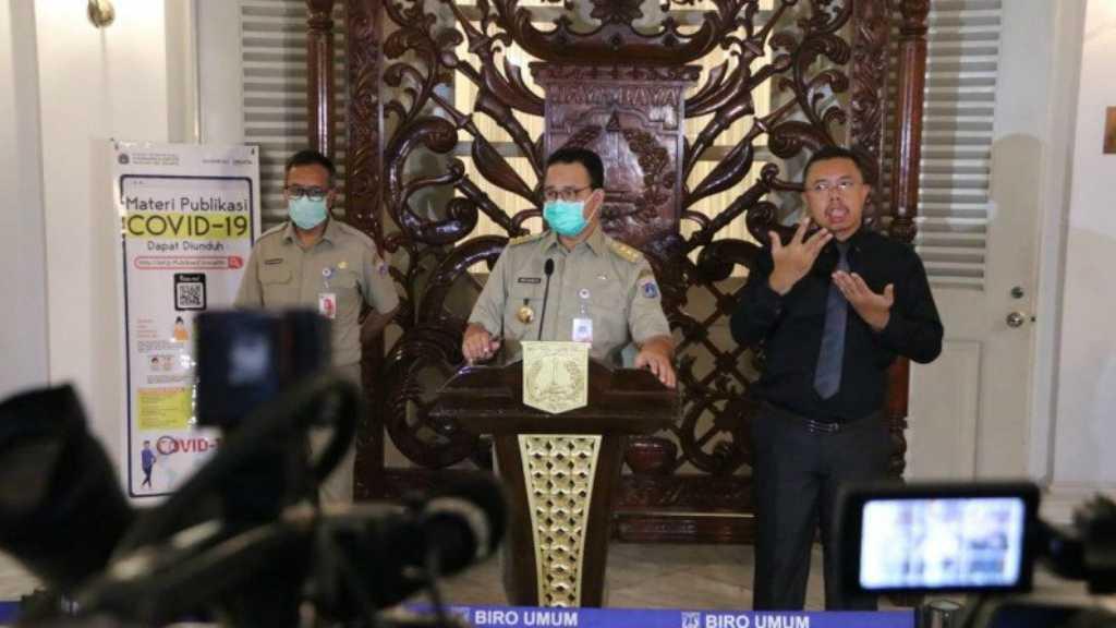 Kasus Positif Korona di Jakarta Capai 720, Anies Tak Kuasa Tahan Kegeraman