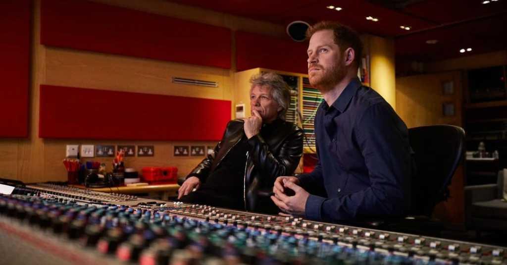 Bon Jovi Gandeng Pangeran Harry Rilis Single Baru