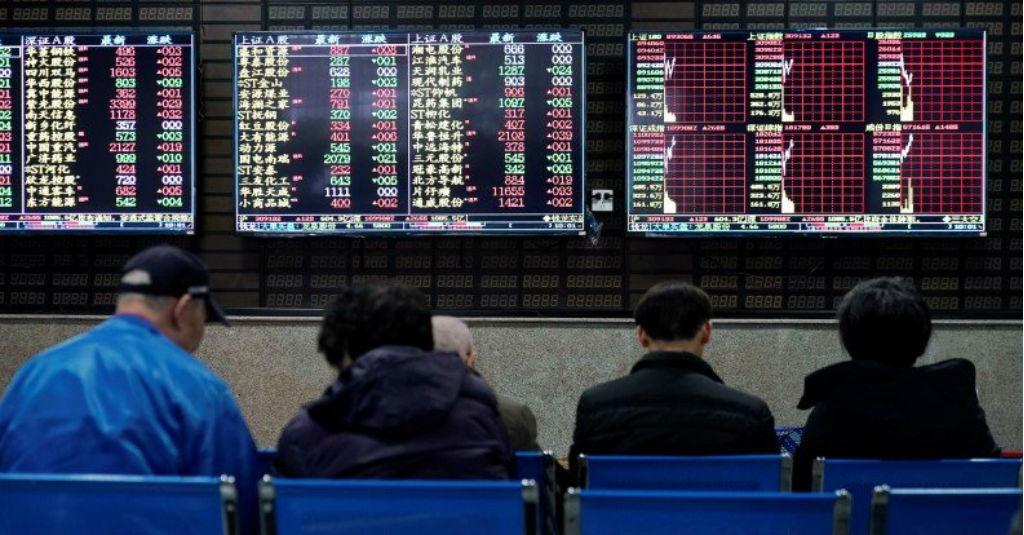 Saham China Ditutup Rendah Usai Sempat Menguat