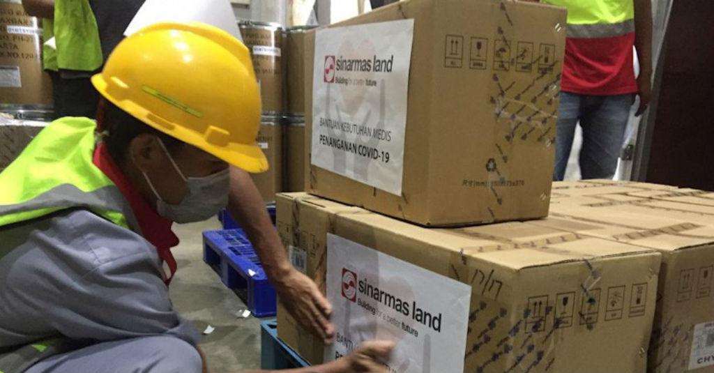 Begini Cara Sinar Mas Land Bergerak Bantu Pemerintah Perangi COVID-19
