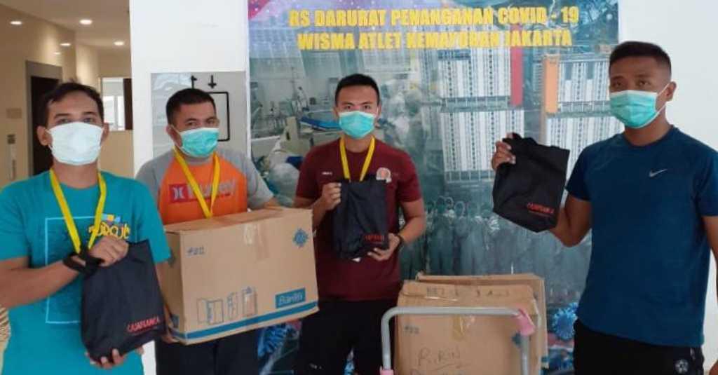 Priskila Donasikan Parfum Anti-Stres untuk Tenaga Medis di Wisma Atlet