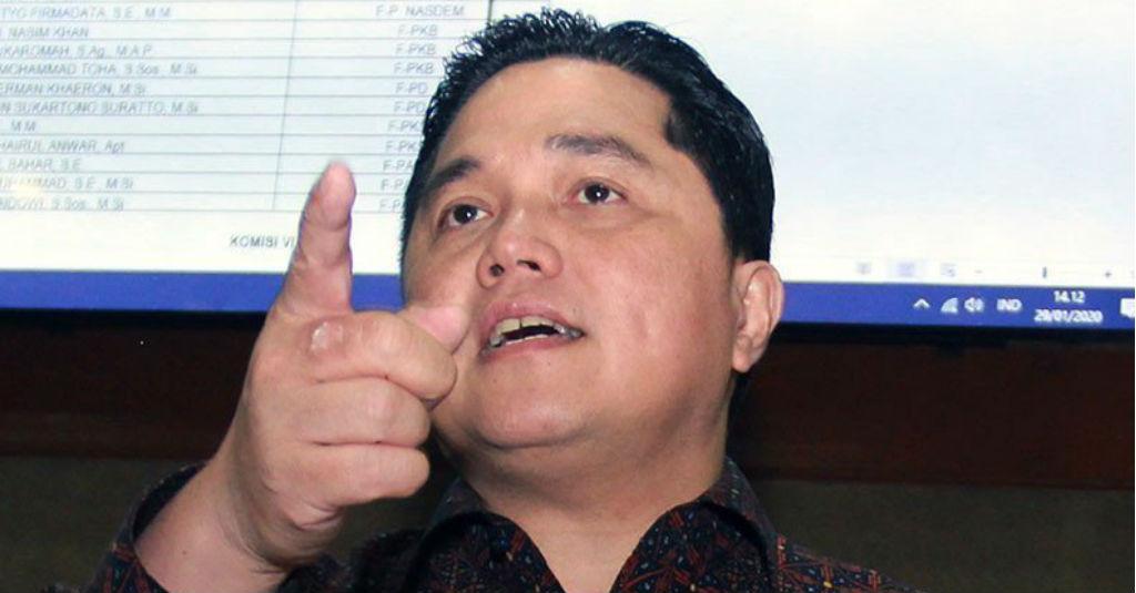Erick Thohir 'Sentil' Mafia Alkes: Jangan Ujug-ujug Semua Duit