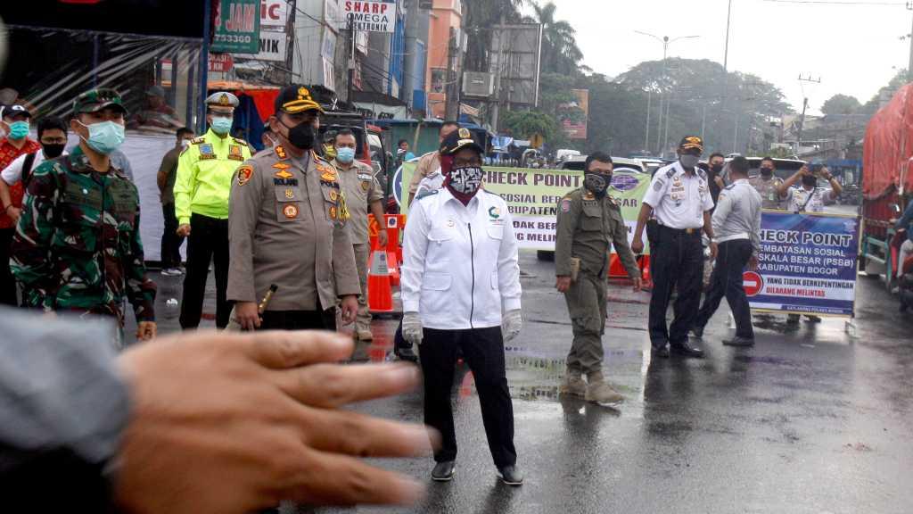 Cibinong Jadi Zona Merah COVID-19 Terparah di Bogor