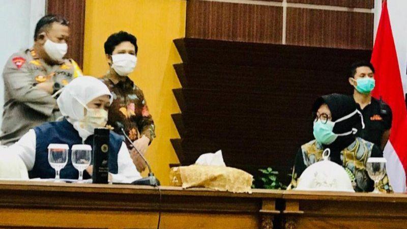 Khofifah: Surabaya dan Sebagian Sidoarjo-Gresik Sepakat Ajukan PSBB