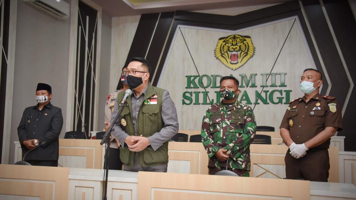 Ridwan Kamil Sebut Pemberlakuan PSBB di Bandung Raya Telah Siap 100 Persen