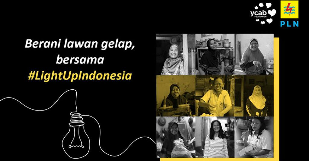 YCAB Terangkan Indonesia Bersama #LightUpIndonesia
