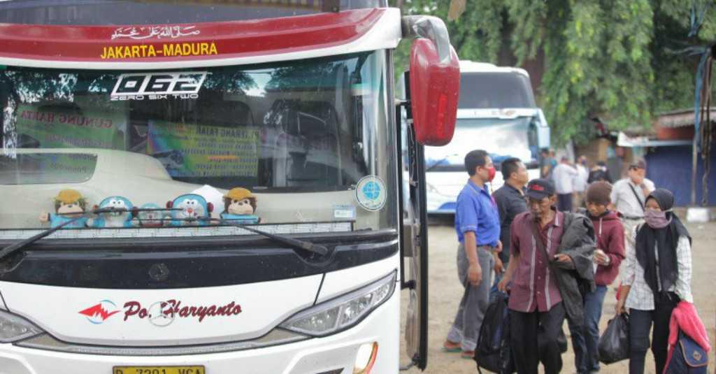 Operasional Bus AKAP dan AKFP di Jabodetabek Distop hingga 31 Mei