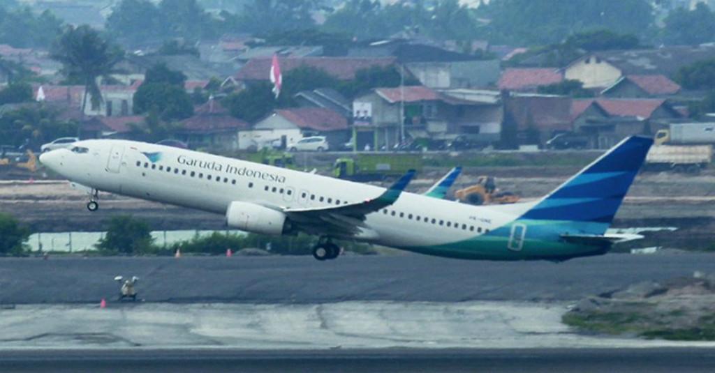 Penerbangan Garuda Terdampak 8 Wilayah PSBB