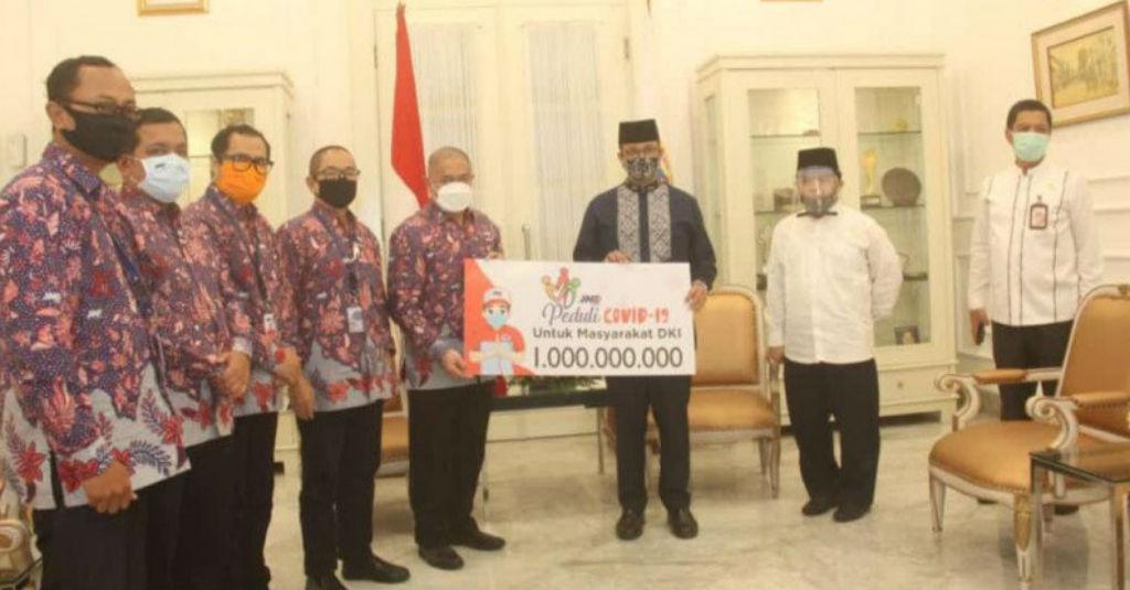 DKI Jakarta Percayakan Baznas sebagai Penyalur Bantuan Rp1 Miliar dari JNE