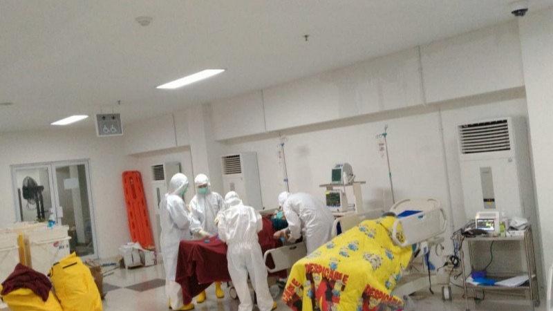 Total 723 Pasien Positif COVID-19 Dirawat di RS Darurat Wisma Atlet