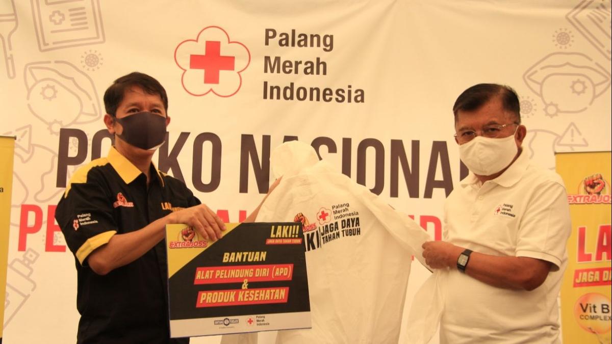 Extra Joss dan PMI Salurkan 2.000 APD untuk Tenaga Medis Lawan Korona