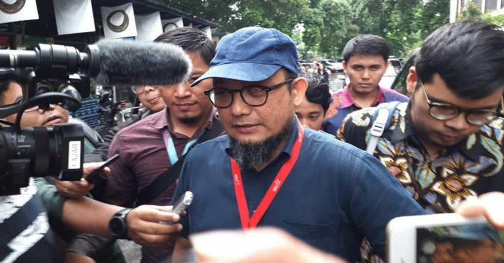 Novel Sampaikan Rekomendasi Komnas HAM kepada Majelis Hakim di Persidangan