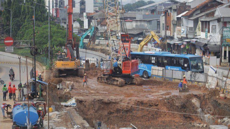 Polisi Tutup Jalan Terowongan Senen Jakarta Pusat Selama 10 Hari