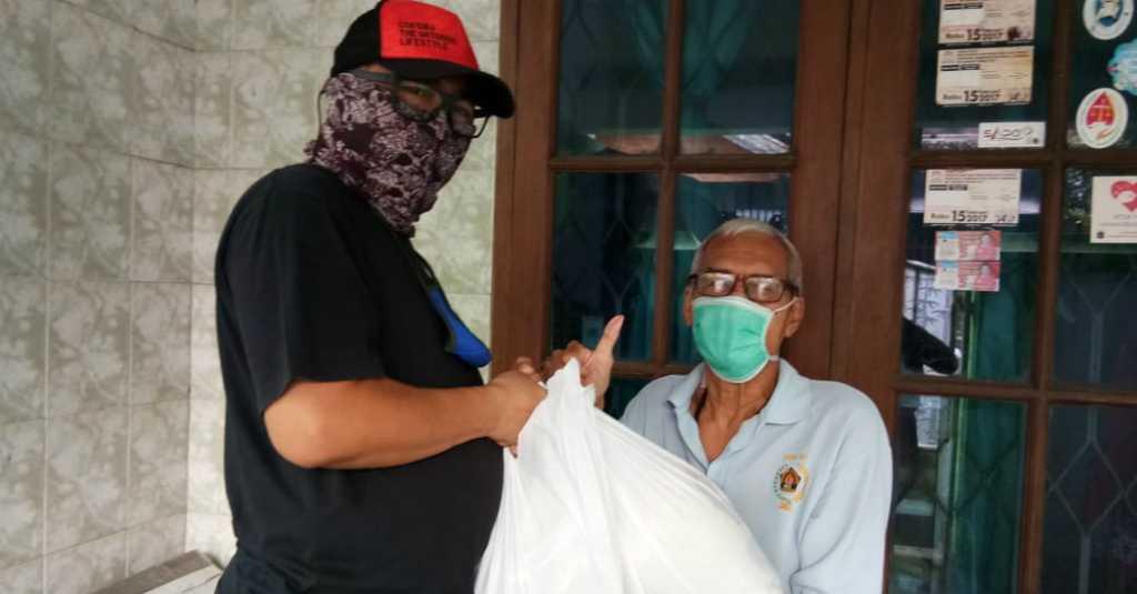 Gerakan 'Peduli Jurnalis' Kembali Berbagi Paket Sembako