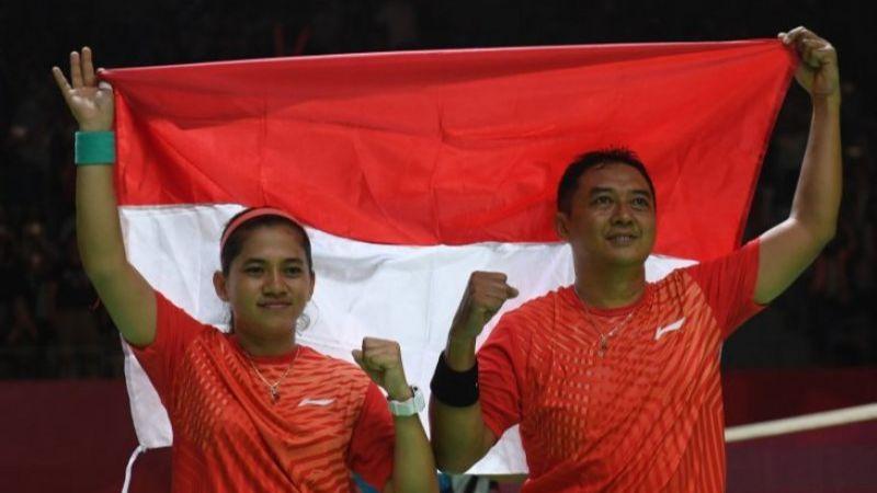 Leani Ratri Berlatih Bersama Adik Selama Pandemi COVID-19