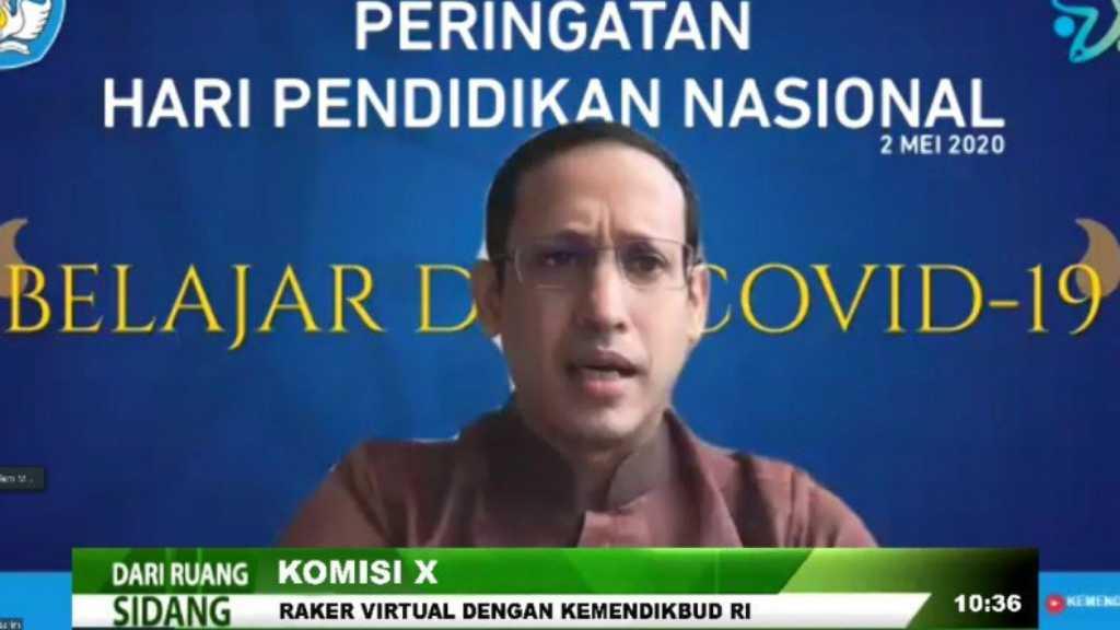 Raker Komisi X-Nadiem Makarim Ditunda Gegara Data Mendikbud Kurang