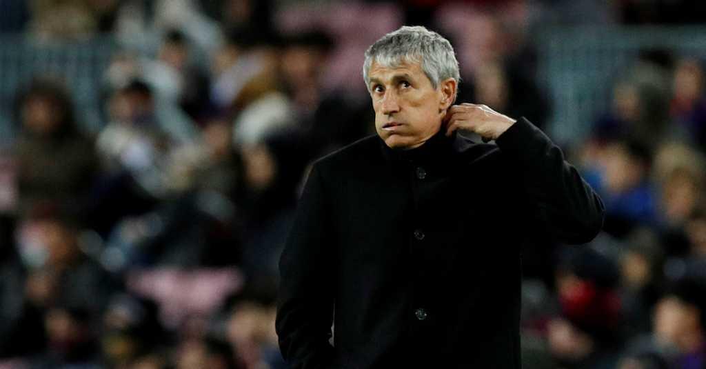 Quique Setien Tak Ingin Barcelona Juara Tanpa Selesaikan Musim