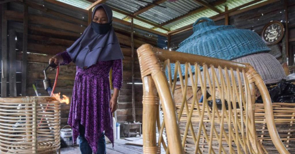 Kebijakan Ekspor Tak Diubah, Harga Rotan Anjlok