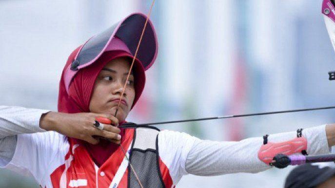 Diananda Choirunisa Latihan Seadanya di Rumah Selama Pandemi