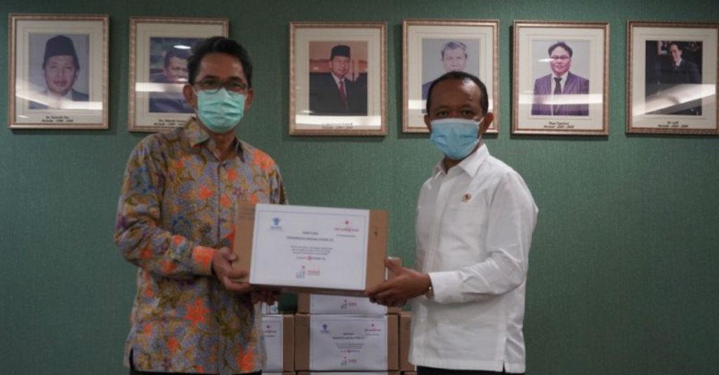 BKPM Terima Donasi 9.936 Botol Hand Sanitizer