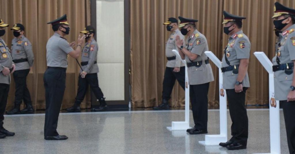 Kapolri Pimpin Kenaikan Pangkat 77 Pati Termasuk Kepala BNPT, Ini Daftarnya