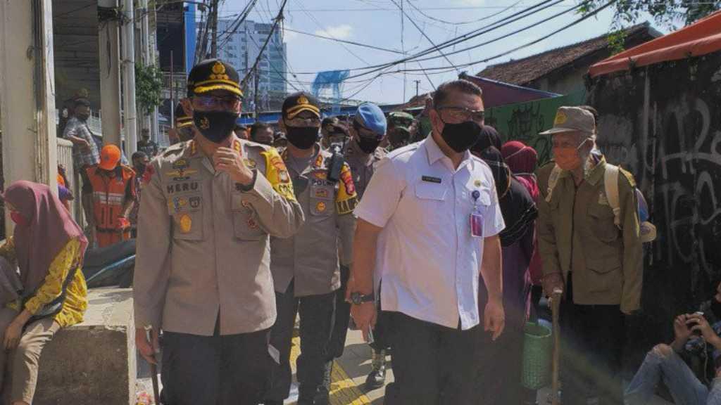 Sidak ke Pasar Tanah Abang, Ini yang Ditemukan Polres Jakarta Pusat