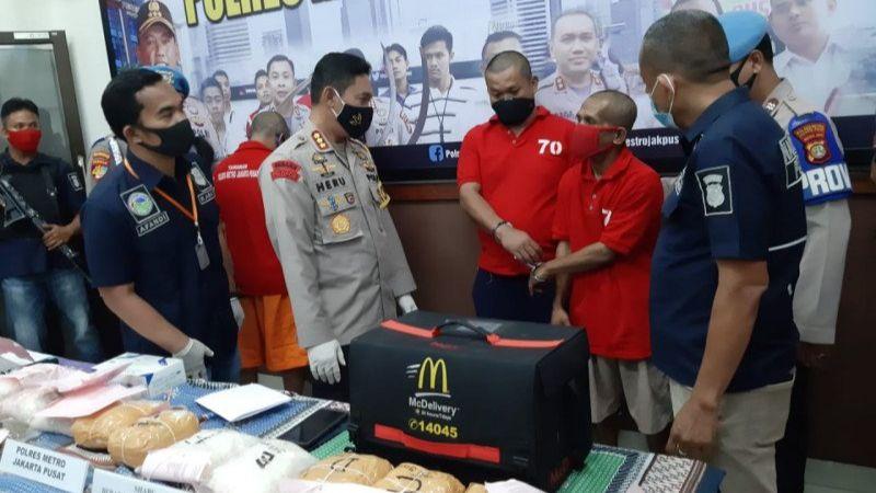 Pengedar Narkoba Pakai Modus Delivery Makanan untuk Antar Barang
