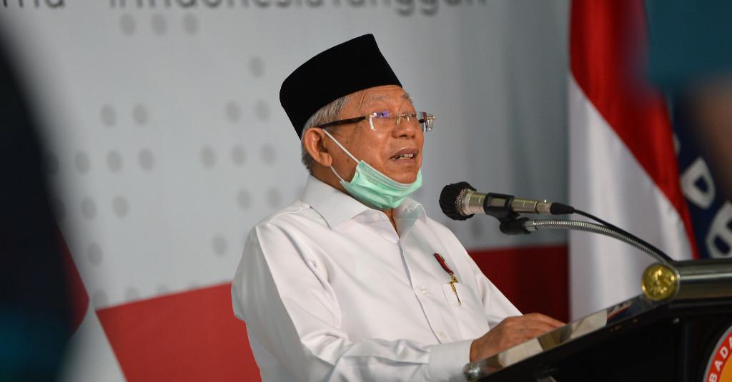 Wapres Ma'ruf Amin Imbau Masyarakat Salat Id di Rumah