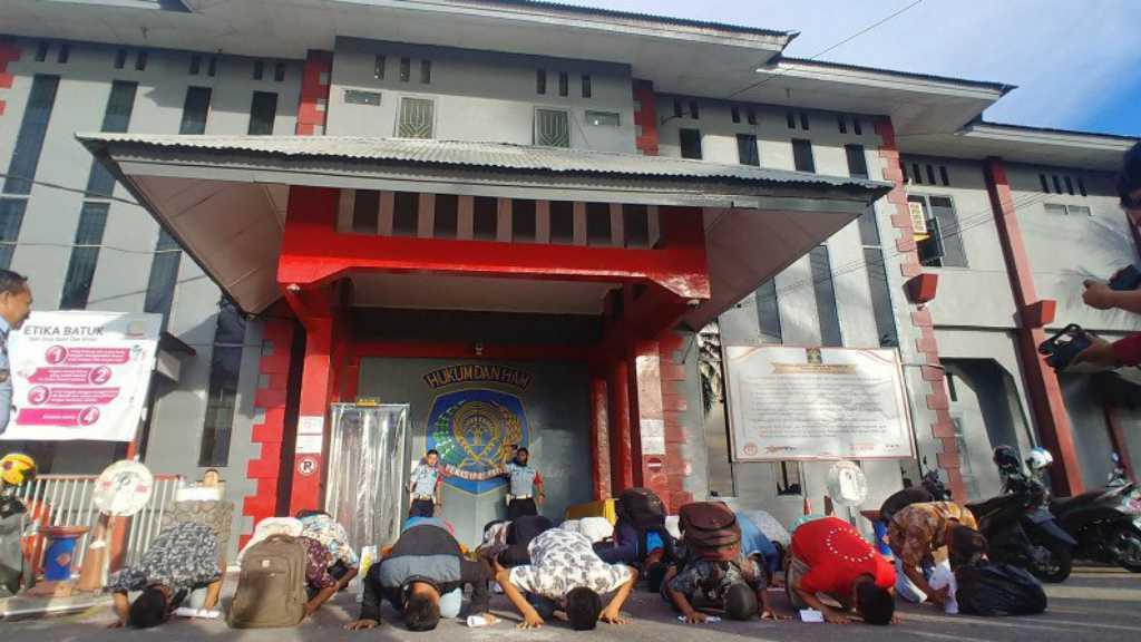 550 Napi di LP Klas II Muaro Padang Terima Remisi Khusus Lebaran