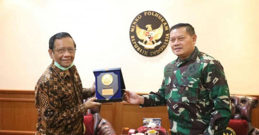 Pesan Menko Polhukam ke Kasal-Kasau: Jaga Kedaulatan NKRI