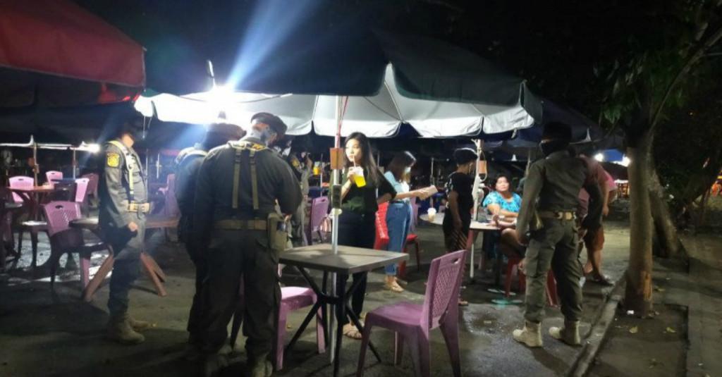 Lakukan Penindakan Pasar Malam BKT, Satpol PP Berhasil Dapatkan Uang