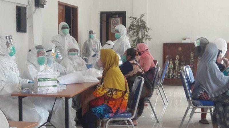 Hasil Tes Cepat, 9 Pedagang Pasar Serdang Reaktif COVID-19