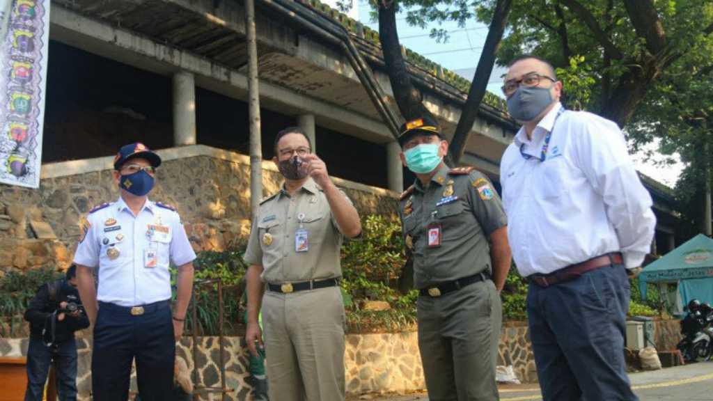 Anies Baswedan: Dalam PSBB Transisi Ini Bisa Diberlakukan Ganjil Genap