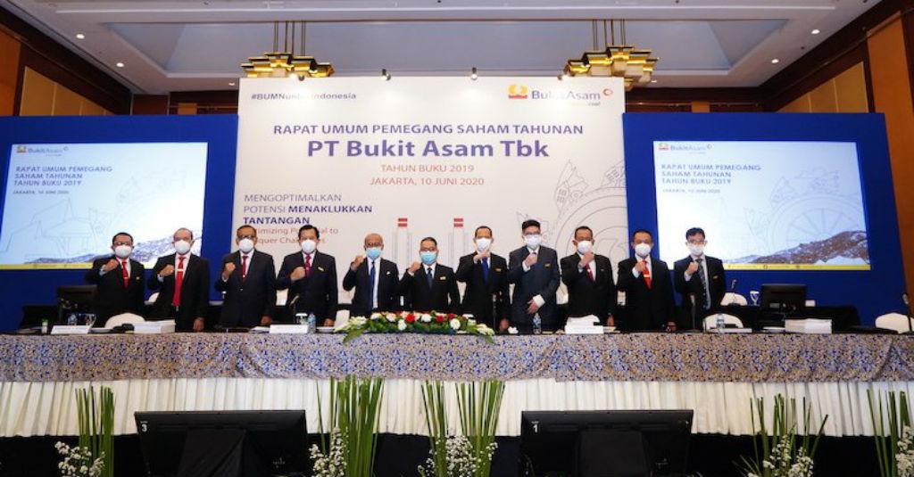 PT Bukit Asam Bagikan Dividen Rp3,65 triliun ke Pemegang Saham