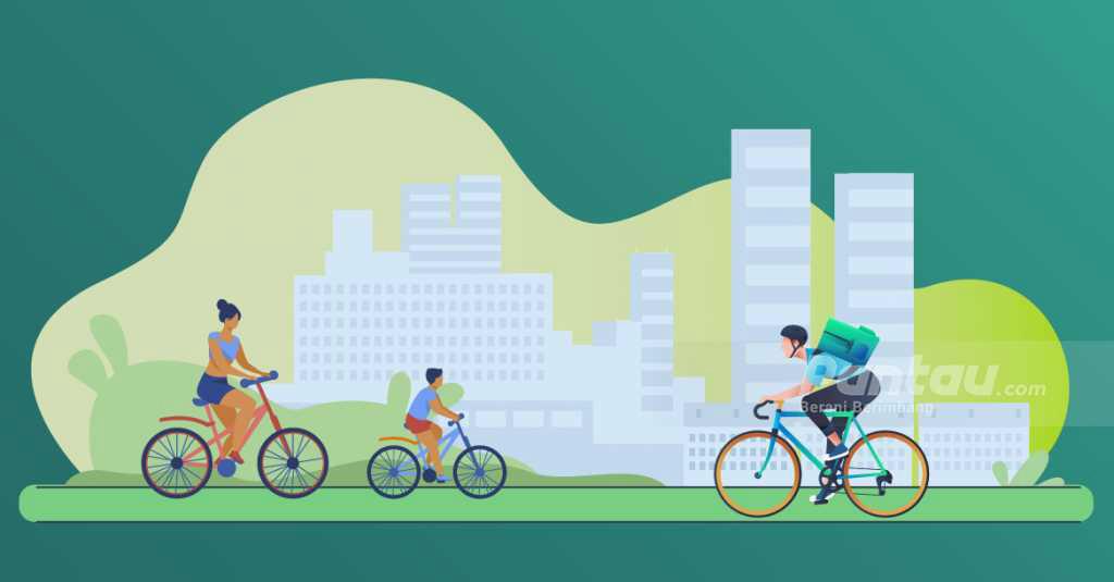 Jalur Sepeda Sudirman-Thamrin Akan Jadi Pengganti CFD Mulai Hari Ini