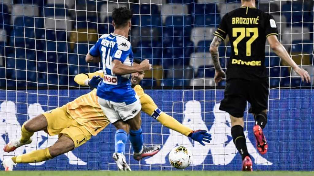 Gol Mertens Antar Napoli ke Final Coppa Italia