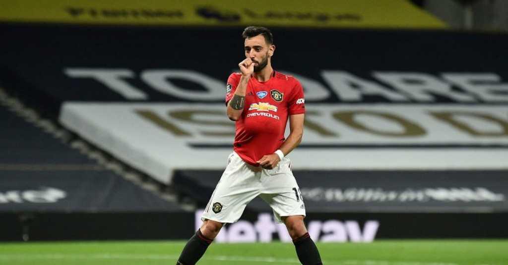 Gol Penalti Bruno Fernandes Selamatkan MU dari Kekalahan atas Tottenham