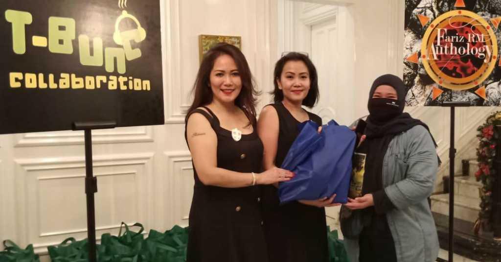 Fariz RM dan T-Bunc Collaboration Bersinergi Salurkan Donasi untuk Jurnalis