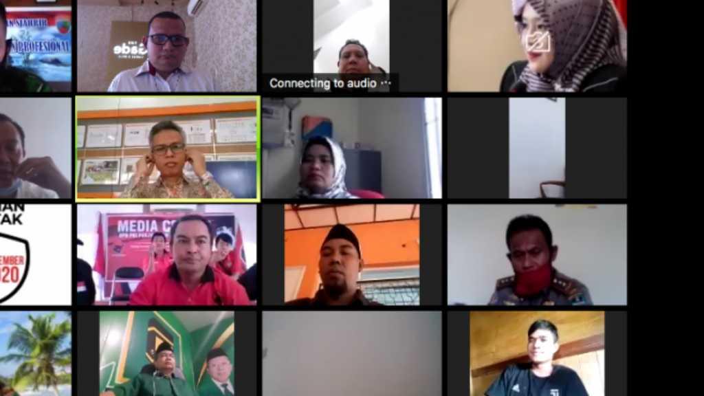 KPU Sumbar Sebut Webinar Disusupi Orang dari Luar Negeri