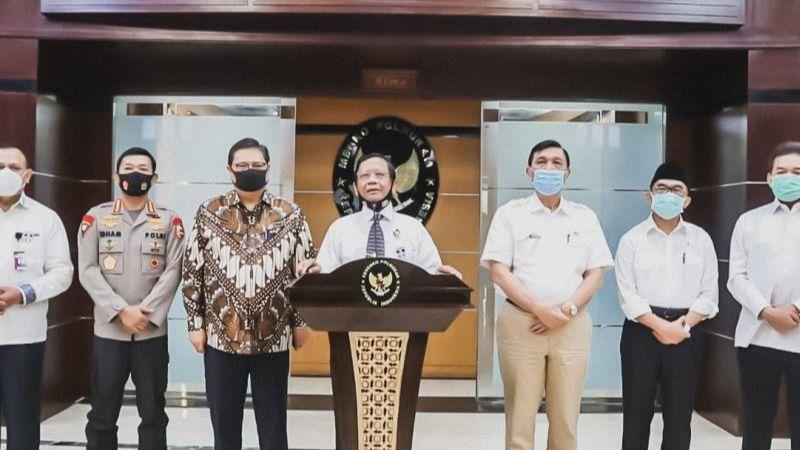 Mahfud Sebut Penegakan Hukum Harus Digalakkan di Tengah Pandemi COVID-19