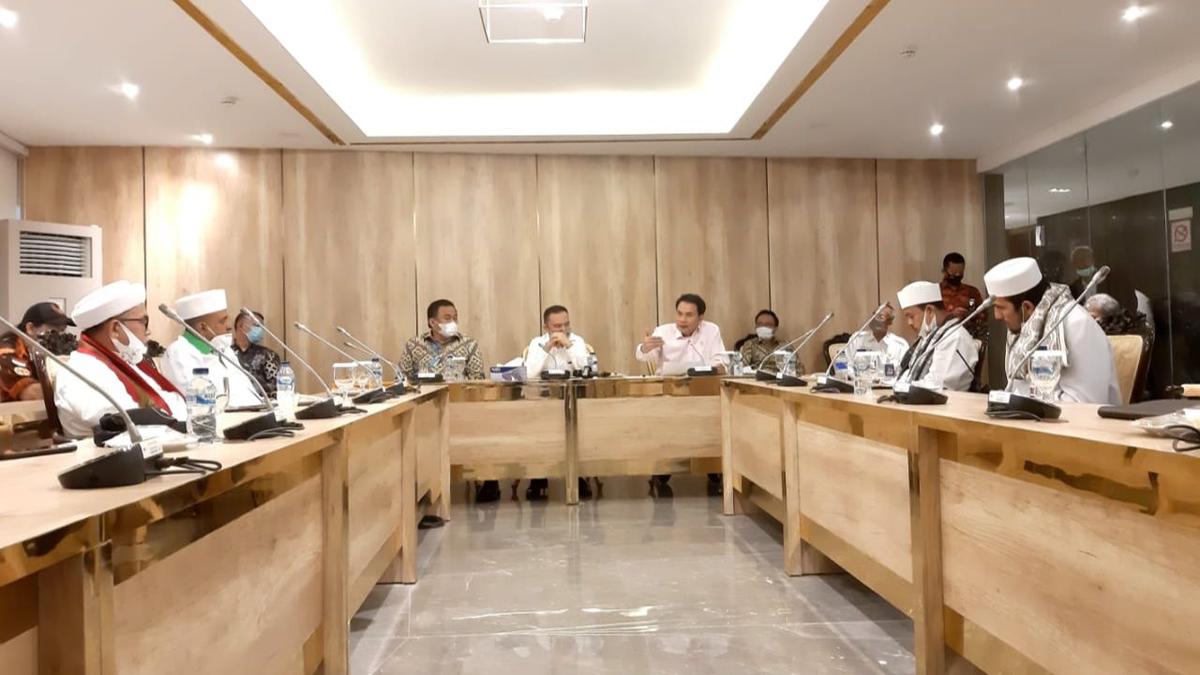 Pimpinan DPR Terima Perwakilan Massa Penolak RUU Haluan Ideologi Pancasila