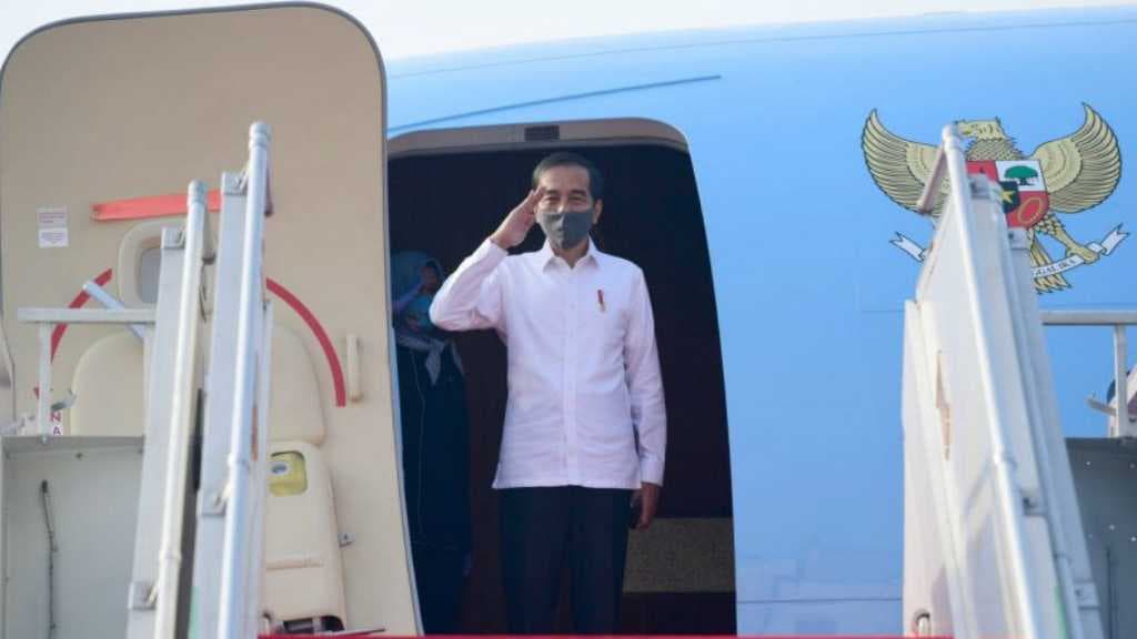 Presiden Jokowi Bertolak ke Surabaya, Penanganan COVID-19 Jadi Agenda Utama